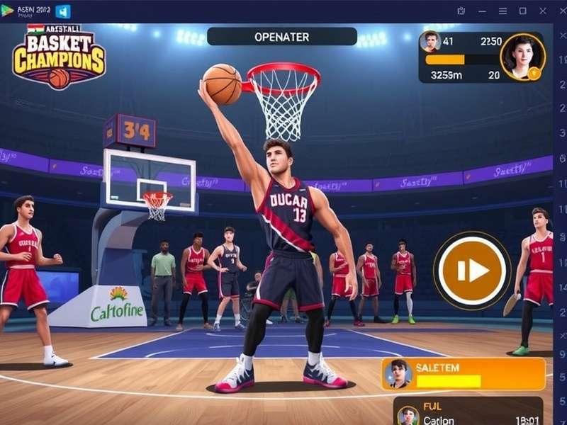 Basket Champions Character Customization
